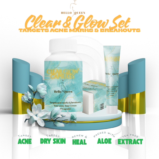 CLEAR AND GLOW SET
