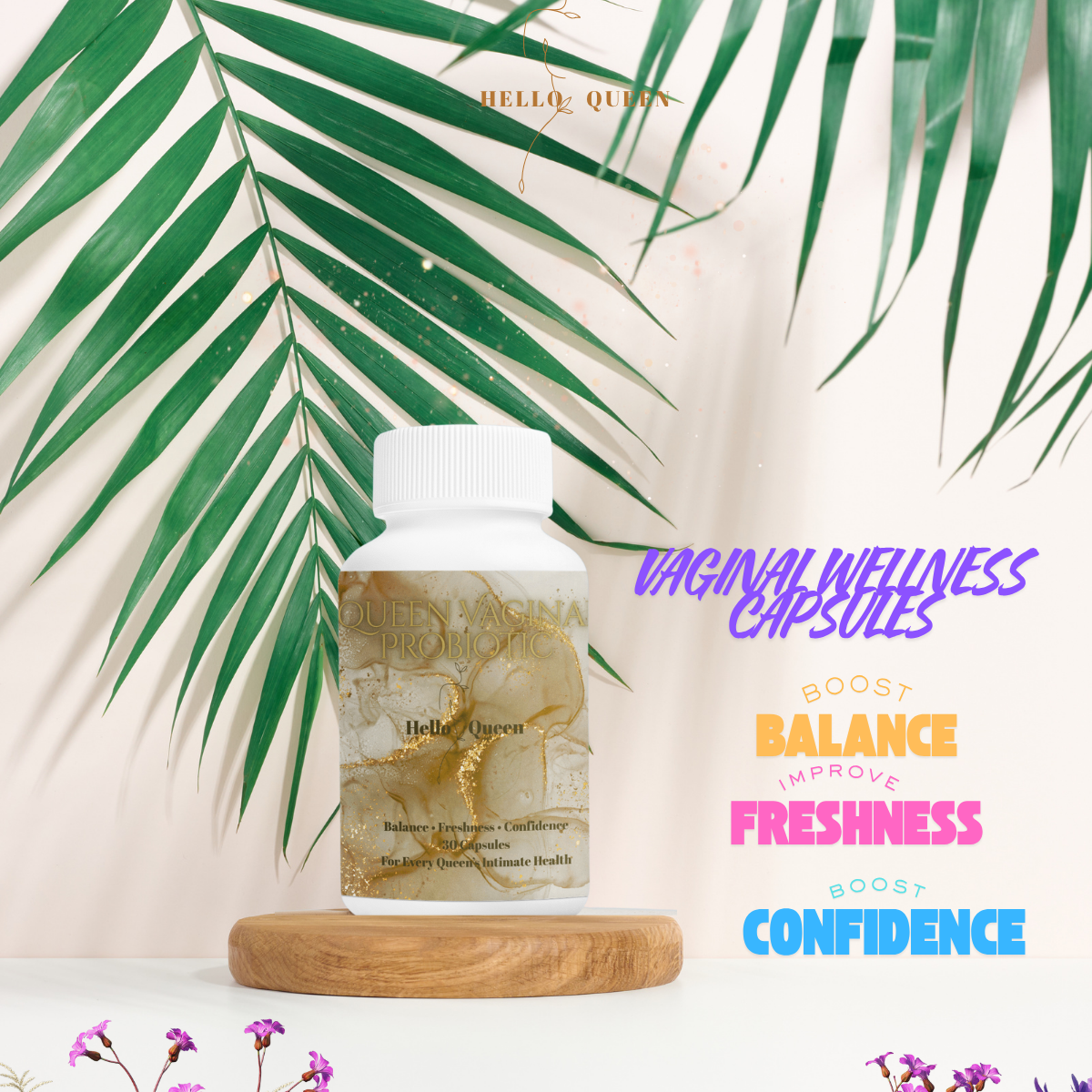 HELLO QUEEN™ Vaginal Wellness Capsules